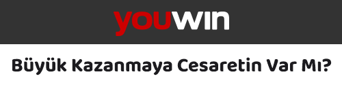 Yüksek kazanç fırsatını vurgulayan Youwin tanıtım bannerı